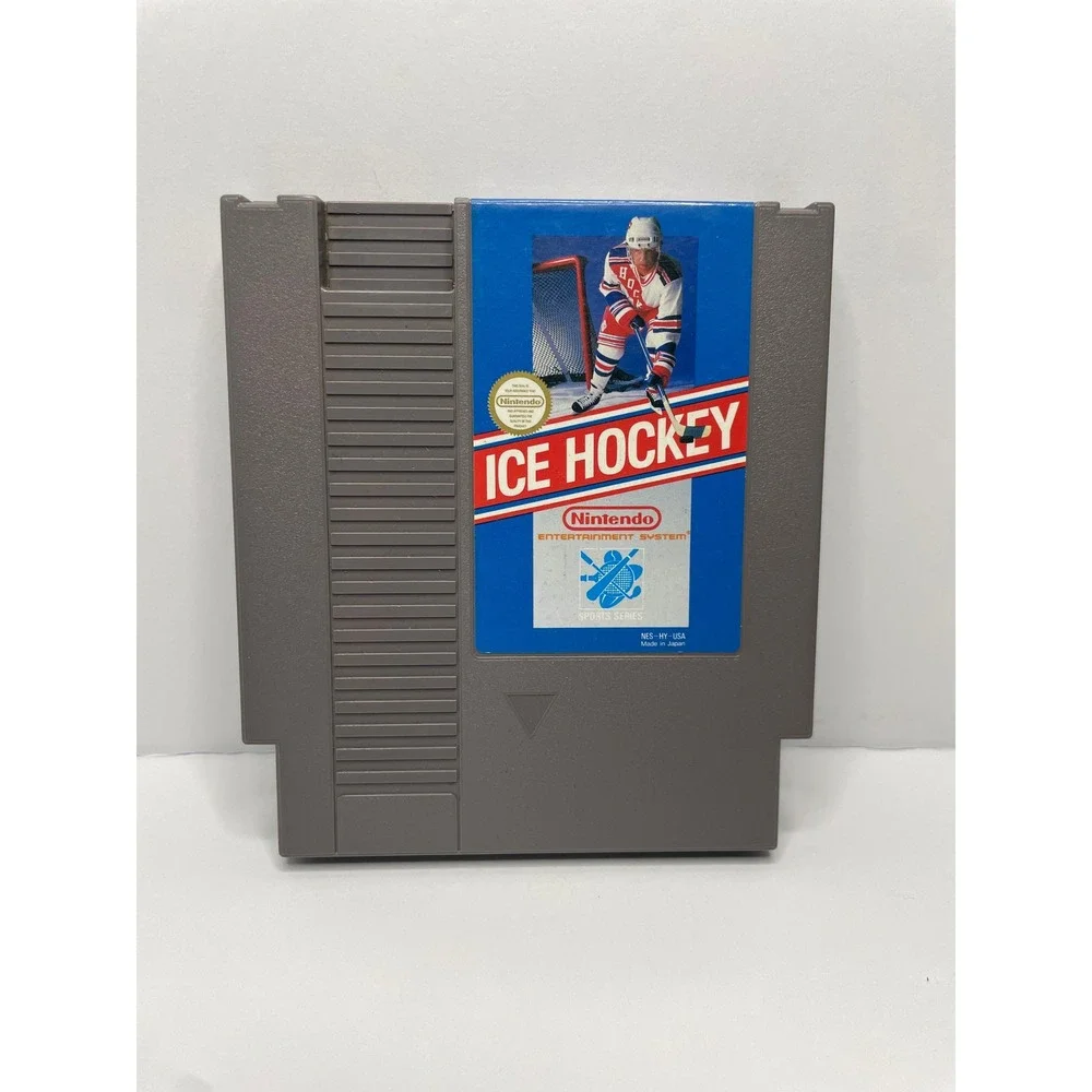 Ice Hockey Nintendo NES Video Game Cartridge NES-HY-USA Authentic Sports Series